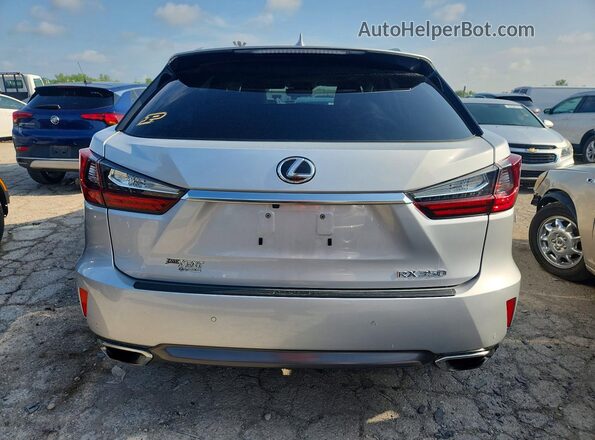 2T2BZMCA4GC034531 2016 LEXUS RX Silver უკანა ხედი