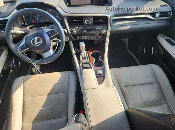 2T2BZMCA4GC034531 2016 LEXUS RX Silver წინა პანელის ხედი