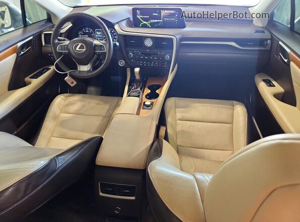 2T2BZMCA4GC043584 2016 LEXUS RX Tan Առջևի վահանակի տեսք