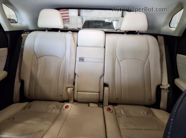 2T2BZMCA4GC043584 2016 LEXUS RX Tan Հետևի նստատեղերի տեսք
