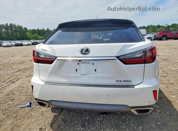 2T2BZMCA4HC067305 2017 LEXUS RX White Вид ззаду