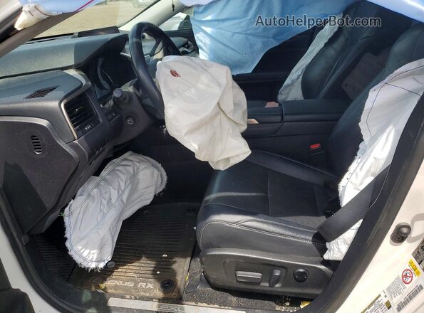 2T2BZMCA4HC067305 2017 LEXUS RX White Вид салону спереду