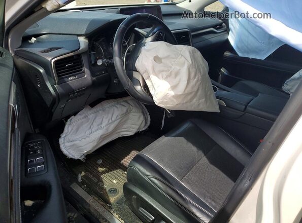 2T2BZMCA4HC067305 2017 LEXUS RX White Вид панелі приладів