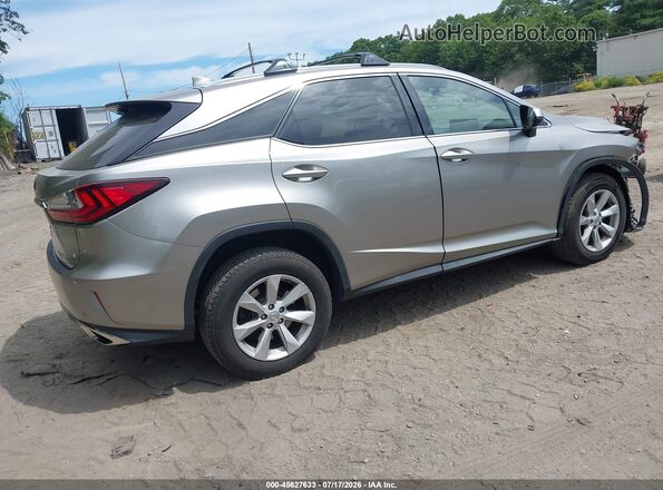 2T2BZMCA4HC085416 2017 LEXUS RX 350 Champagne უკანა მარცხენა