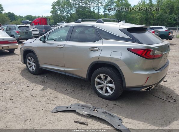 2T2BZMCA4HC085416 2017 LEXUS RX 350 Champagne წინა მარცხენა ხედი სამი მეოთხედიდან