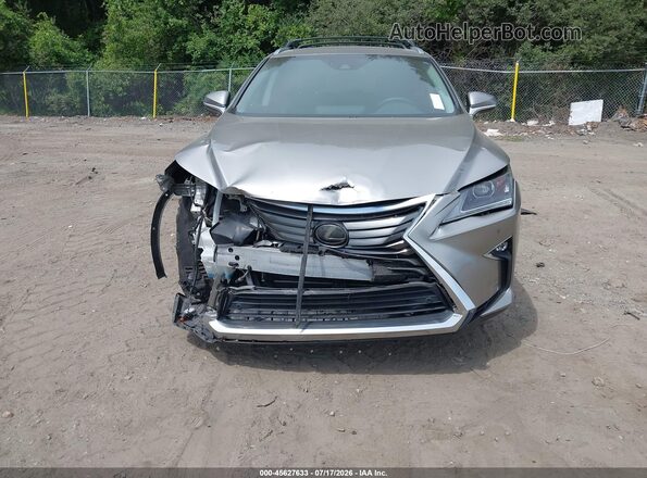 2T2BZMCA4HC085416 2017 LEXUS RX 350 Champagne წინა პანელის ხედი
