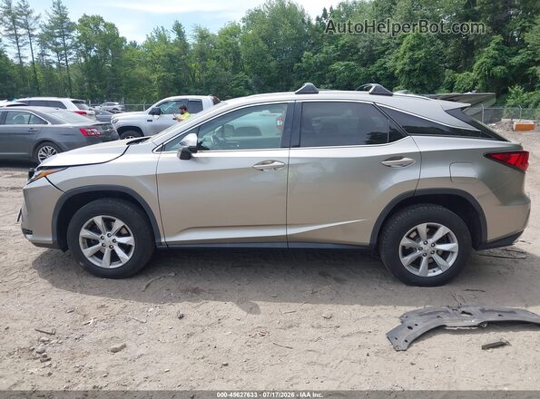 2T2BZMCA4HC085416 2017 LEXUS RX 350 Champagne უკანა სალონის ხედი