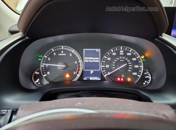 2T2BZMCA4HC107088 2017 LEXUS RX Beige Սարքավորումների վահանակի տեսք