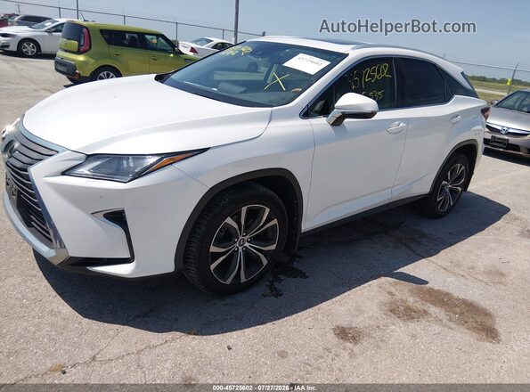 2T2BZMCA4JC165305 2018 LEXUS RX 350 White Передня ліва чверть