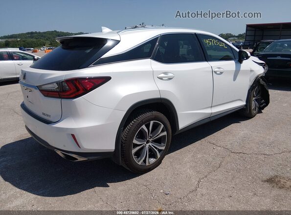 2T2BZMCA4JC165305 2018 LEXUS RX 350 White Задня права чверть