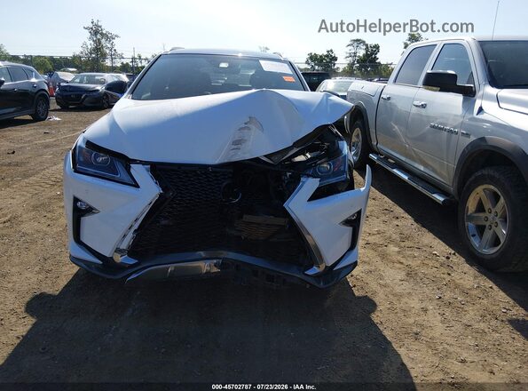 2T2BZMCA4KC201284 2019 LEXUS RX 350 White Вид задньої частини салону