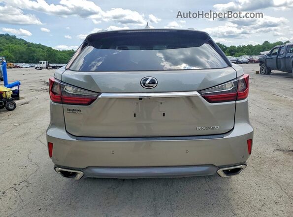 2T2BZMCA4KC209174 2019 LEXUS RX Silver Vista trasera