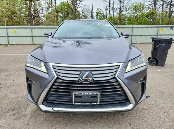 2T2BZMCA4KC209370 2019 LEXUS RX Gray წინა ხედი