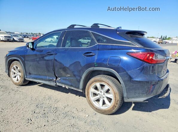 2T2BZMCA5GC017432 2016 LEXUS RX Black Trasero izquierdo