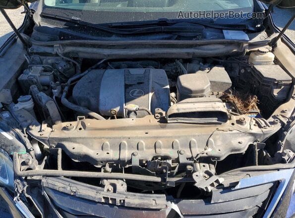 2T2BZMCA5GC017432 2016 LEXUS RX Black Vista del compartimento del motor