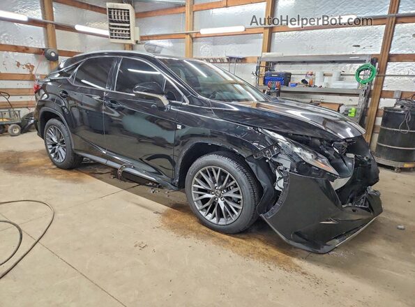 2T2BZMCA5GC044937 2016 LEXUS RX Черный Передняя правая четверть