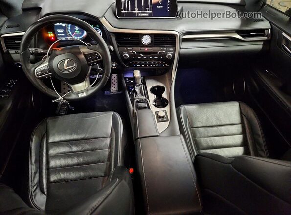 2T2BZMCA5GC044937 2016 LEXUS RX Черный Вид панели приборов