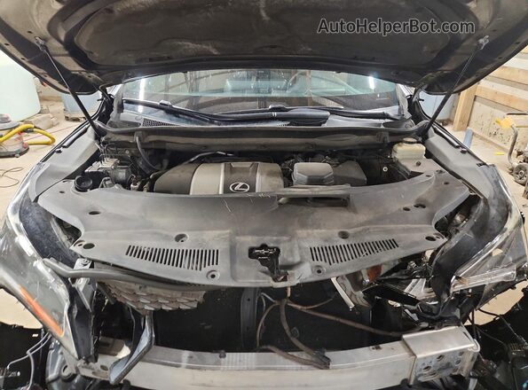 2T2BZMCA5GC044937 2016 LEXUS RX Черный Вид подкапотного пространства