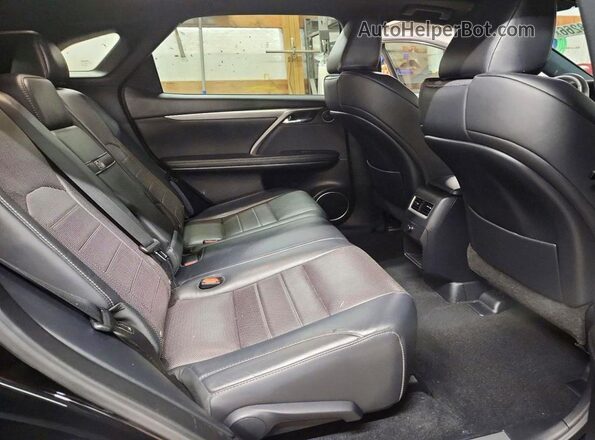 2T2BZMCA5GC044937 2016 LEXUS RX Черный Вид задней части салона