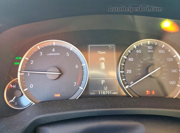 2T2BZMCA5HC071377 2017 LEXUS RX White Вид щитка приладів