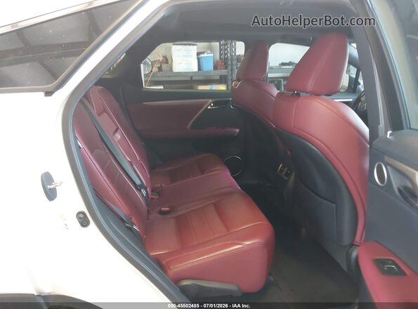 2T2BZMCA5HC071945 2017 LEXUS RX 350 White VIN კოდის სტიკერის ხედი