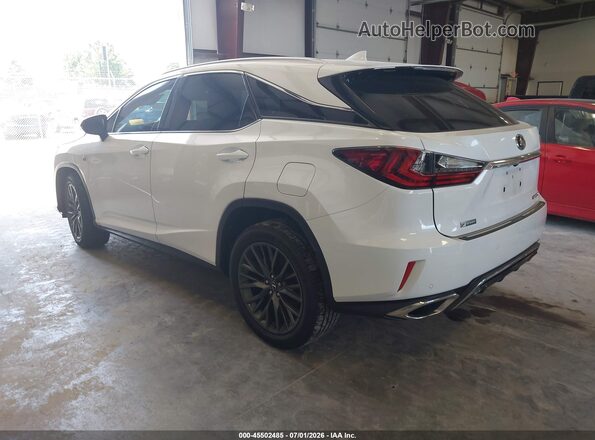 2T2BZMCA5HC071945 2017 LEXUS RX 350 White უკანა მარცხენა