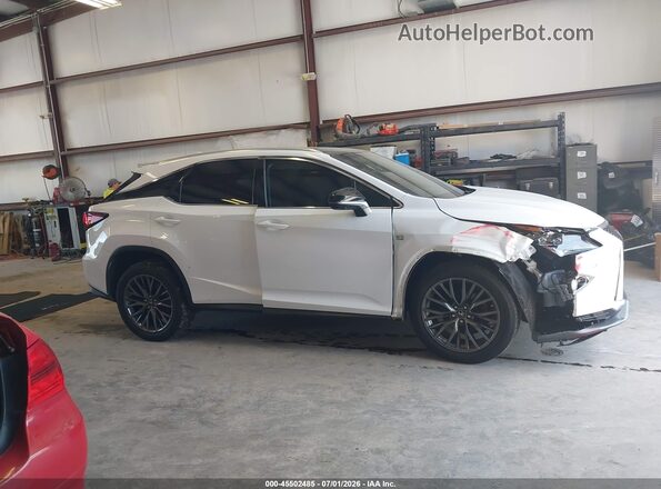 2T2BZMCA5HC071945 2017 LEXUS RX 350 White უკანა სალონის ხედი