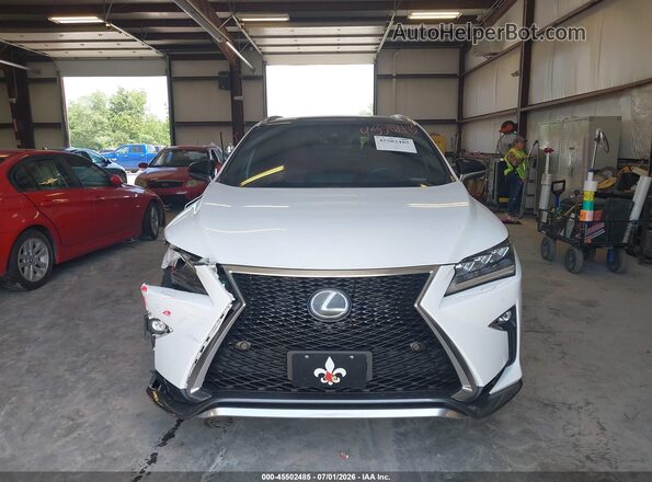 2T2BZMCA5HC071945 2017 LEXUS RX 350 White ხელსაწყოთა პანელის ხედი