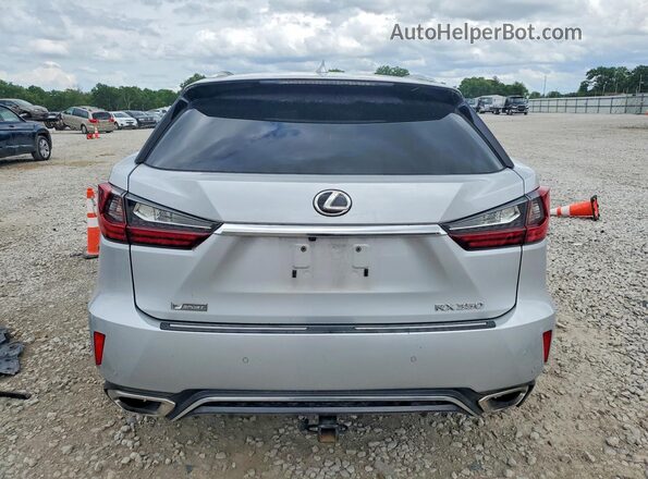 2T2BZMCA5HC090074 2017 LEXUS RX Silver Вид ззаду