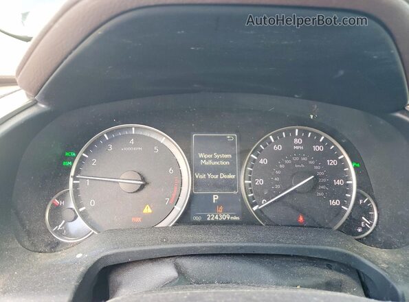 2T2BZMCA5HC092438 2017 LEXUS RX Black Instrument cluster view