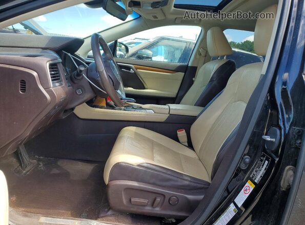 2T2BZMCA5HC092438 2017 LEXUS RX Black Front interior view
