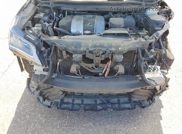 2T2BZMCA5HC092438 2017 LEXUS RX Black Engine compartment view