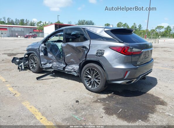 2T2BZMCA5HC120142 2017 LEXUS RX 350 Gray Trasero izquierdo