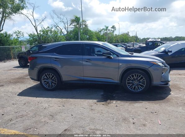2T2BZMCA5HC120142 2017 LEXUS RX 350 Gray Vista interior trasera