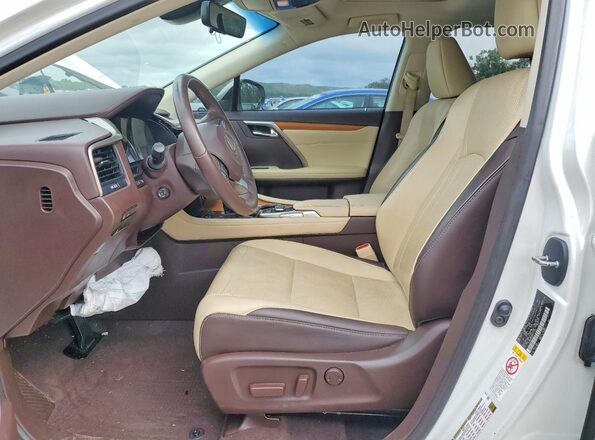 2T2BZMCA5HC131223 2017 LEXUS RX White Vista interior delantera