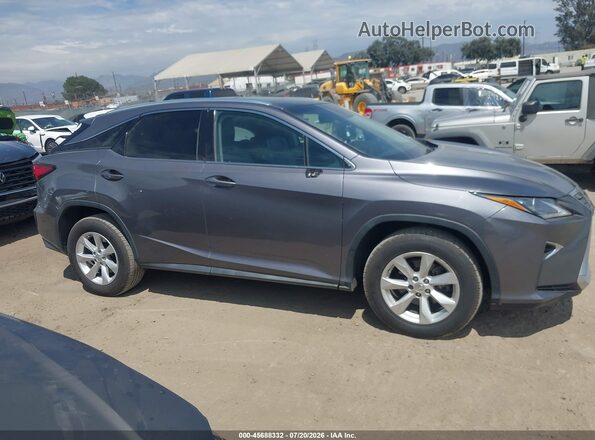 2T2BZMCA5HC133196 2017 LEXUS RX 350 Серый Вид задней части салона