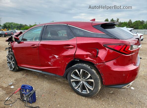 2T2BZMCA5JC140249 2018 LEXUS RX Красный Задняя левая четверть