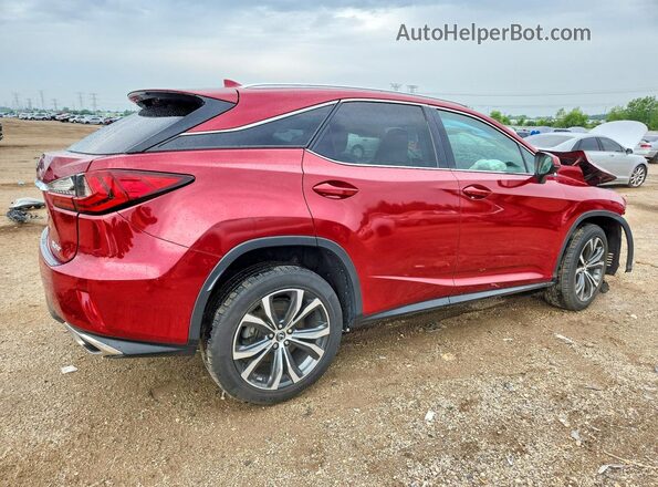 2T2BZMCA5JC140249 2018 LEXUS RX Красный Задняя правая четверть