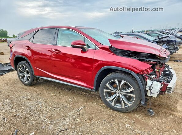 2T2BZMCA5JC140249 2018 LEXUS RX Красный Передняя правая четверть