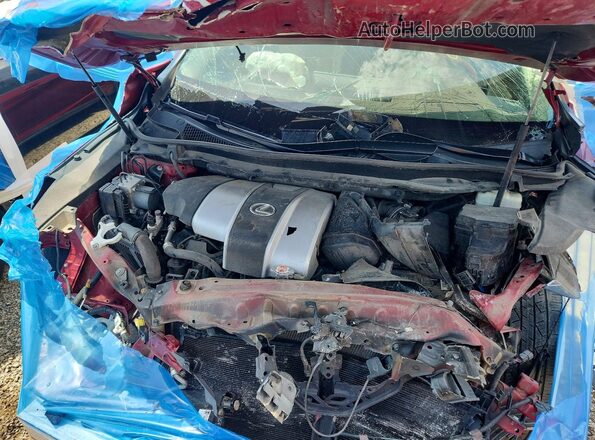 2T2BZMCA5JC140249 2018 LEXUS RX Красный Вид подкапотного пространства