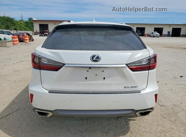 2T2BZMCA5JC165345 2018 LEXUS RX White Widok z tyłu