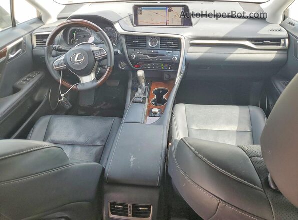 2T2BZMCA5JC165345 2018 LEXUS RX White Widok deski rozdzielczej