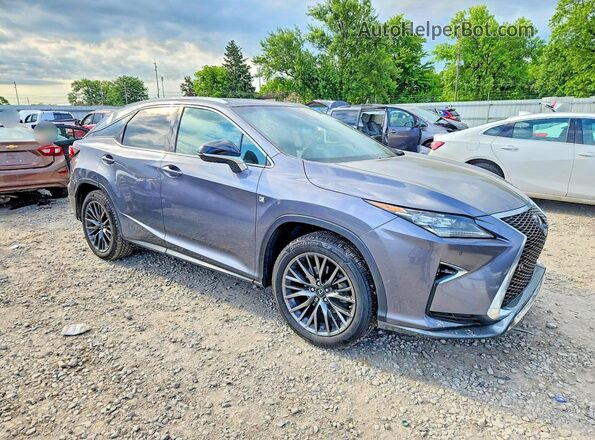 2T2BZMCA5KC195138 2019 LEXUS RX Gray Przód prawy