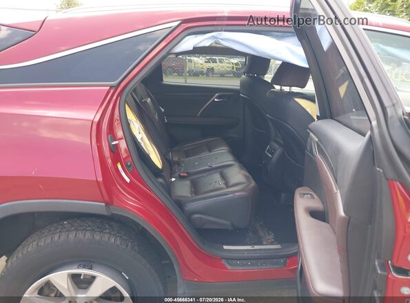 2T2BZMCA6GC001465 2016 LEXUS RX 350 Red Вид наклейки з VIN-кодом
