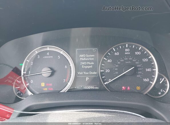 2T2BZMCA6GC001465 2016 LEXUS RX 350 Red Вид задніх сидінь