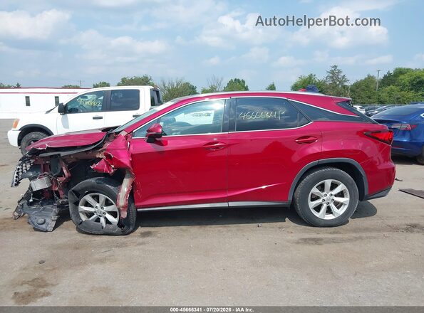 2T2BZMCA6GC001465 2016 LEXUS RX 350 Red Панорамний вид салону 360°