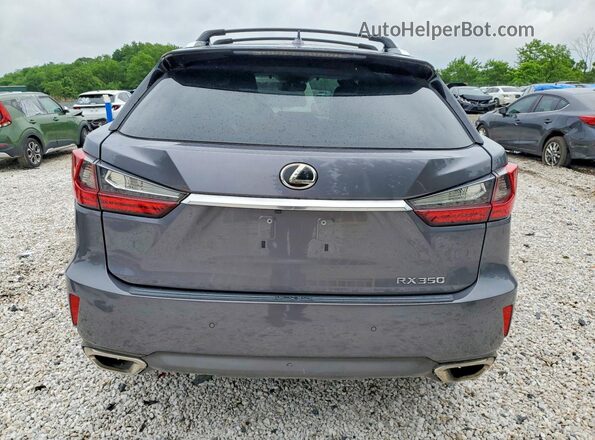 2T2BZMCA6GC009016 2016 LEXUS RX Gray Вид ззаду
