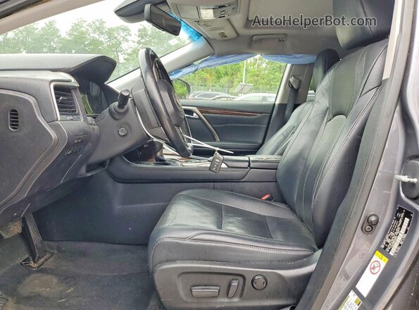 2T2BZMCA6GC009016 2016 LEXUS RX Gray Вид салону спереду
