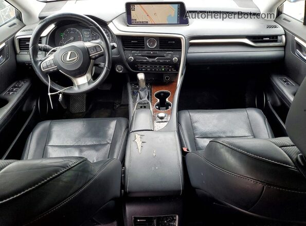 2T2BZMCA6GC009016 2016 LEXUS RX Gray Вид панелі приладів
