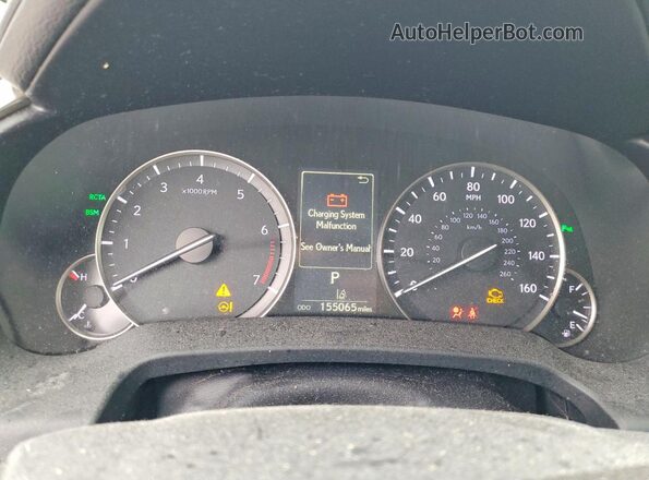 2T2BZMCA6GC009016 2016 LEXUS RX Gray Вид щитка приладів